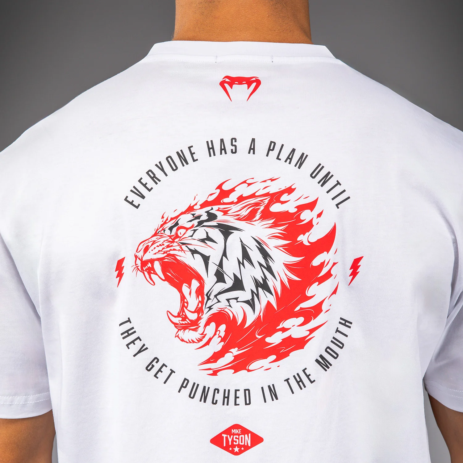 Venum x Mike Tyson Tiger Camiseta - Blanco Óptico - Imagen 8