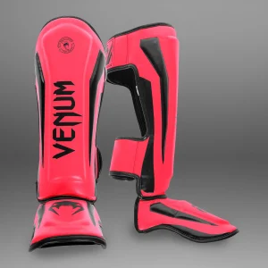 Espinilleras Venum Elite - Rosa