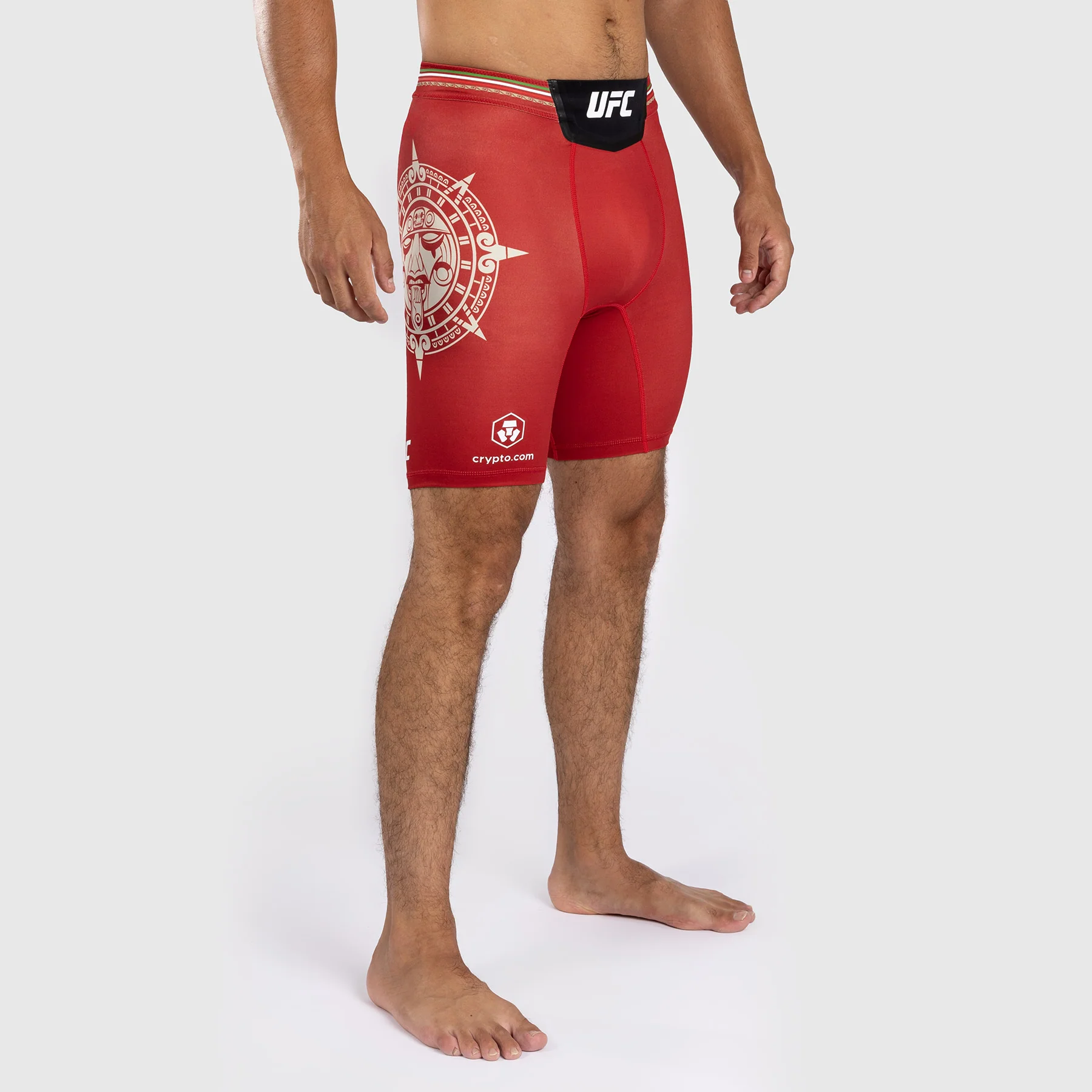 Noche UFC by Venum Authentic Fight Night Shorts Vale Tudo para Hombre - Rojo - Imagen 5