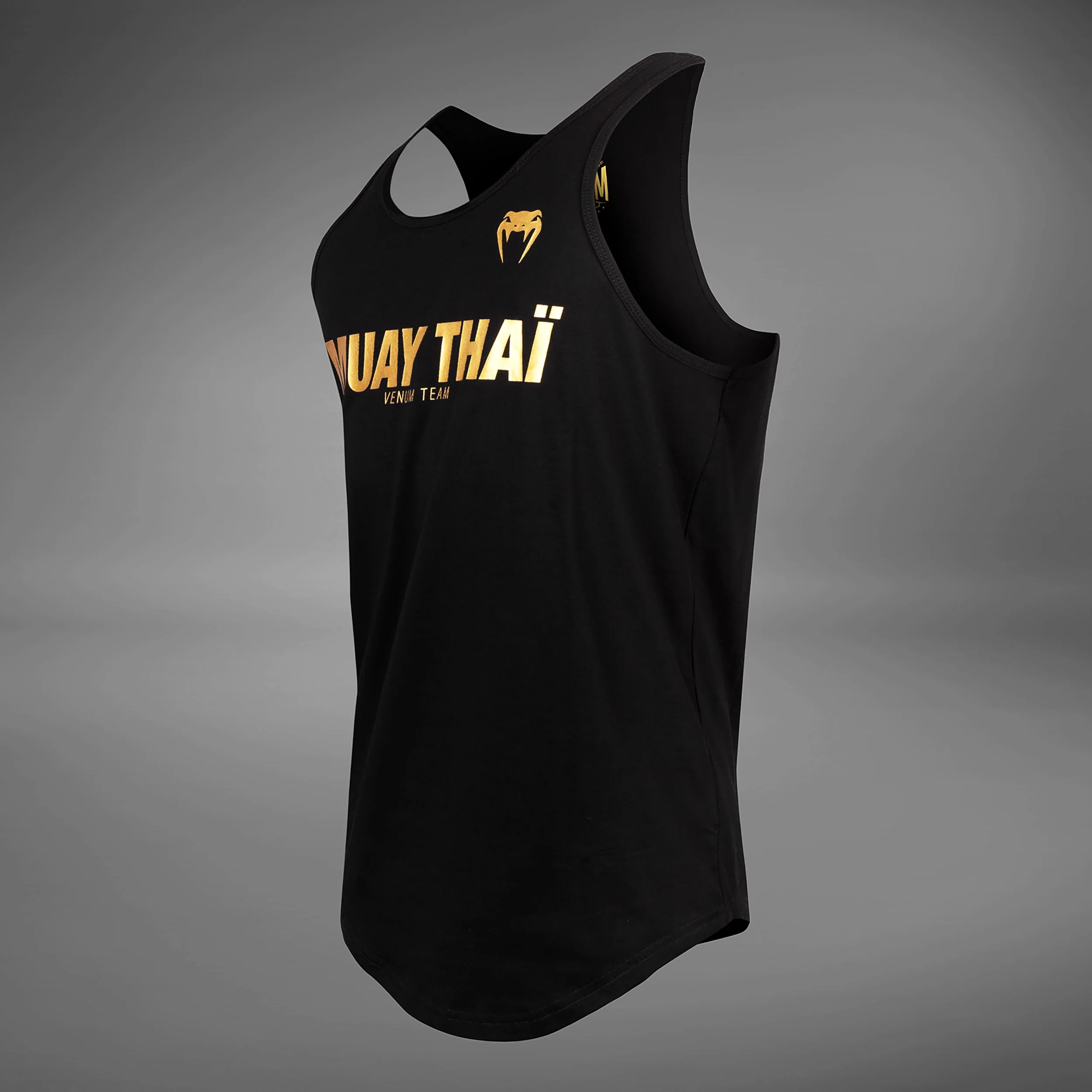 Venum Muay Thai VT Camiseta de tirantes - Negro/Dorado - Imagen 3