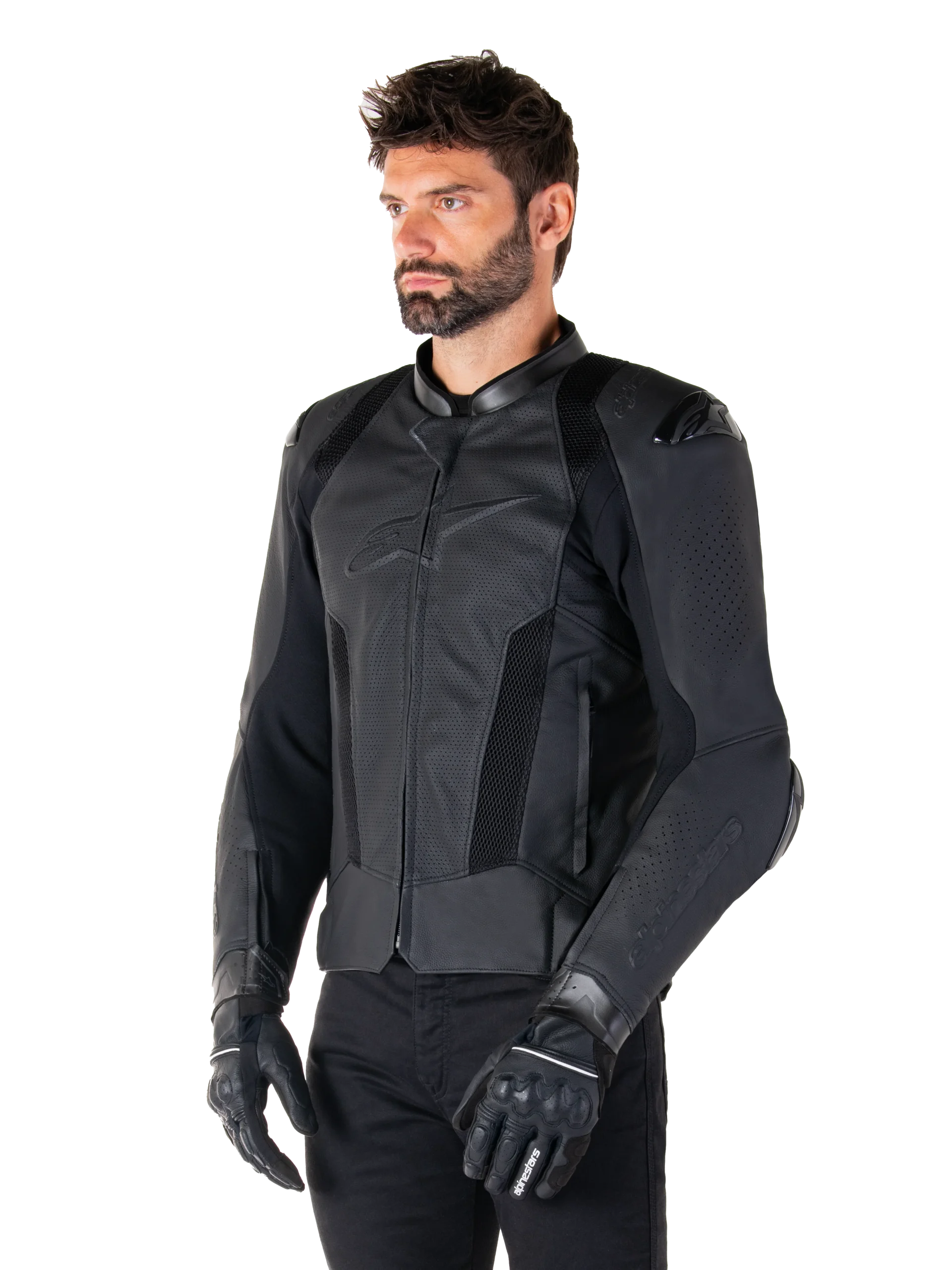 Chaqueta De Cuero Missile V3 Airflow - Imagen 4