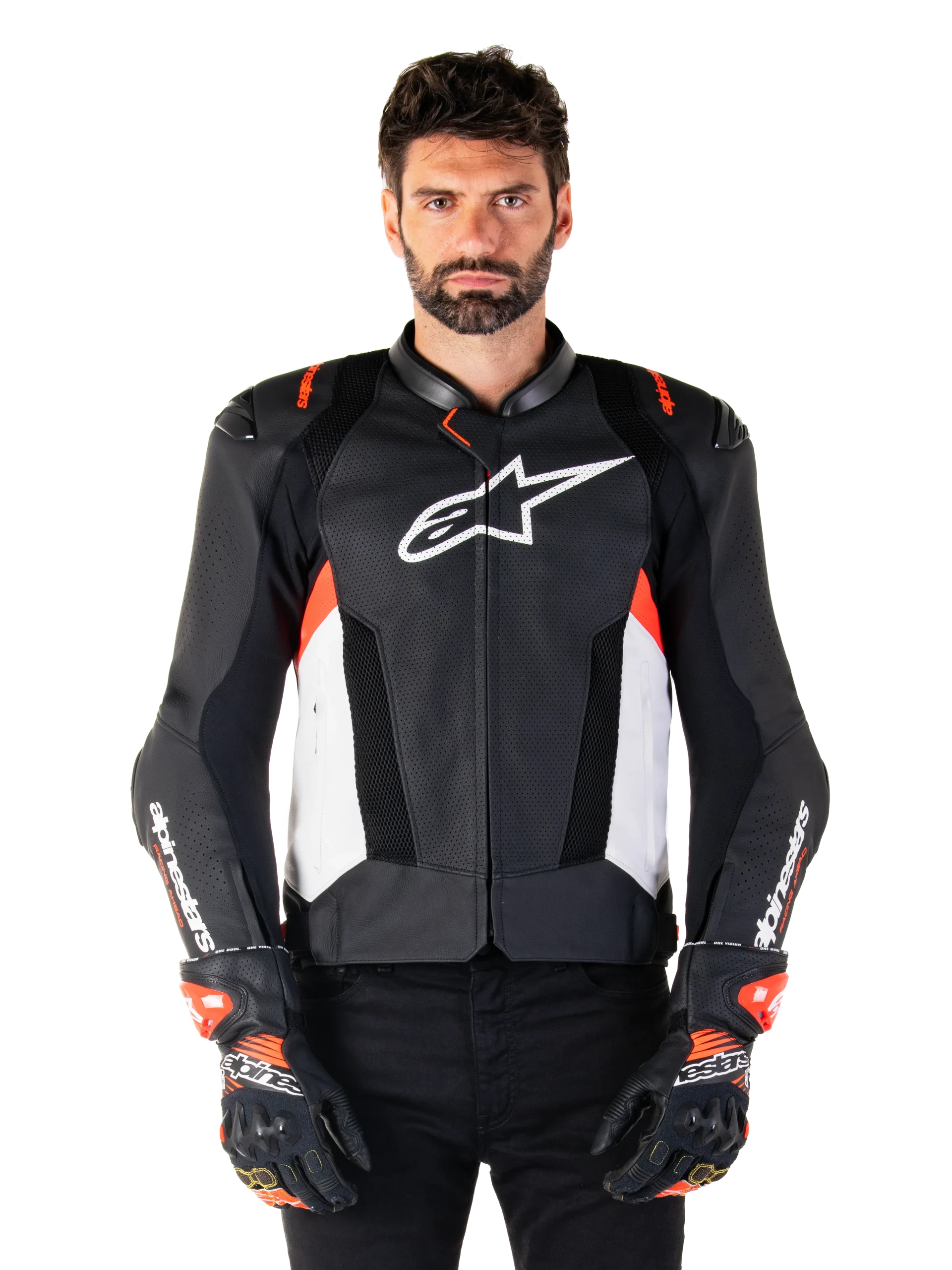 Chaqueta De Cuero Missile V3 Airflow - Imagen 2