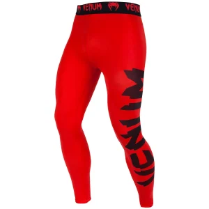 Pantalones de compresión Venum Giant - Rojo/Negro