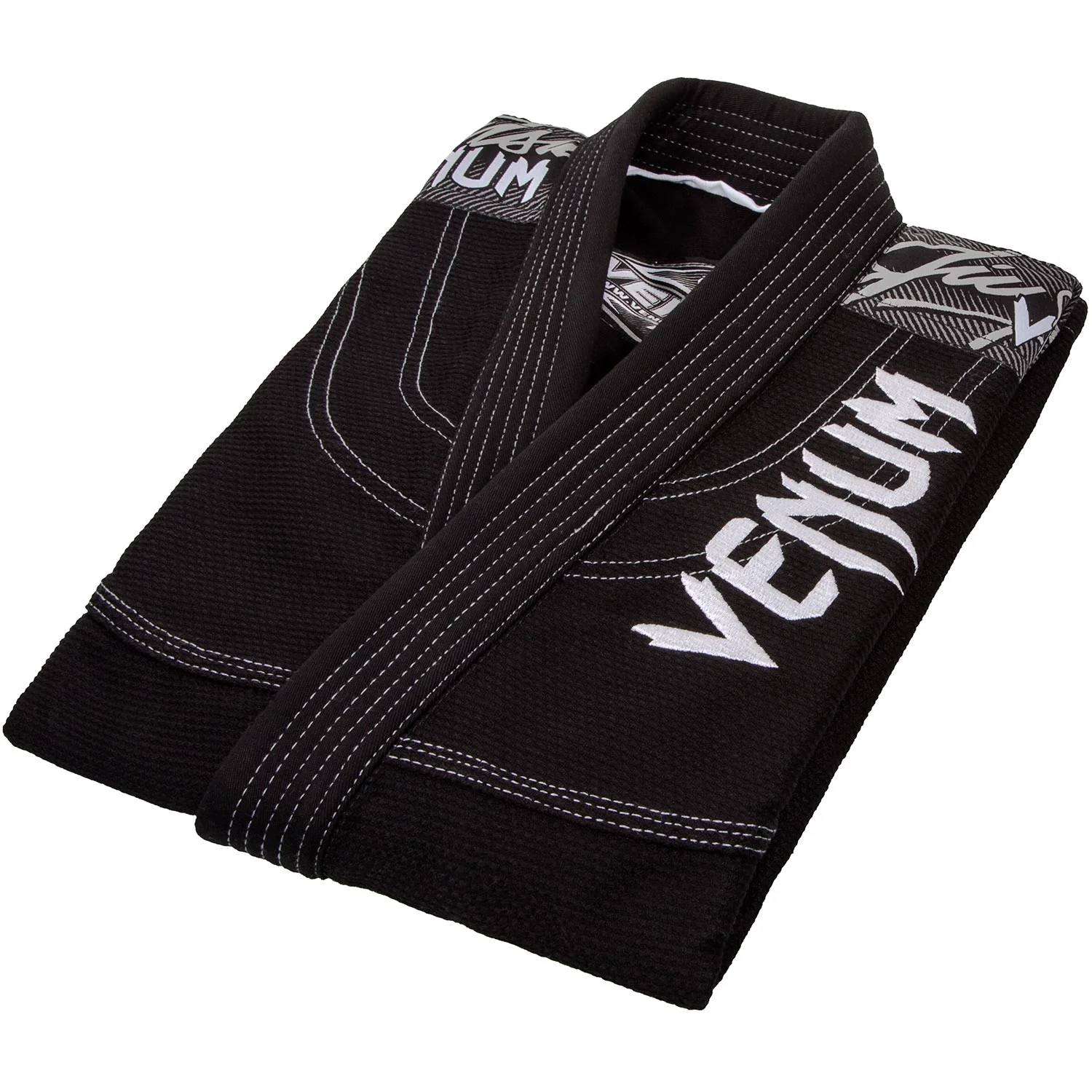 Kimono de BJJ Venum Challenger 3.0 - Negro/Gris - Imagen 6