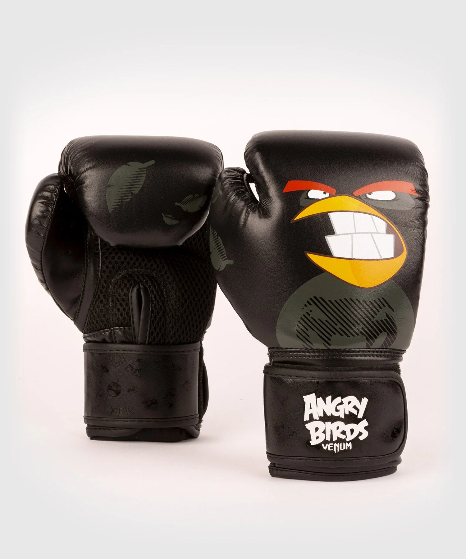 Guantes de Boxeo Venum x Angry Birds - Para Niños - Negro - Imagen 3