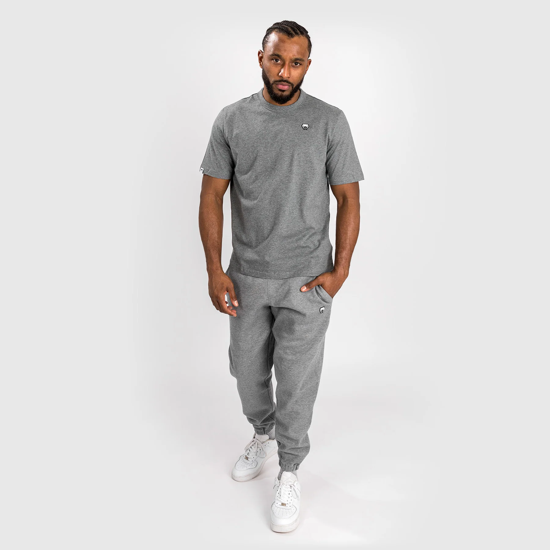 Venum Silent Power Lite Camiseta - Gris jaspeado claro