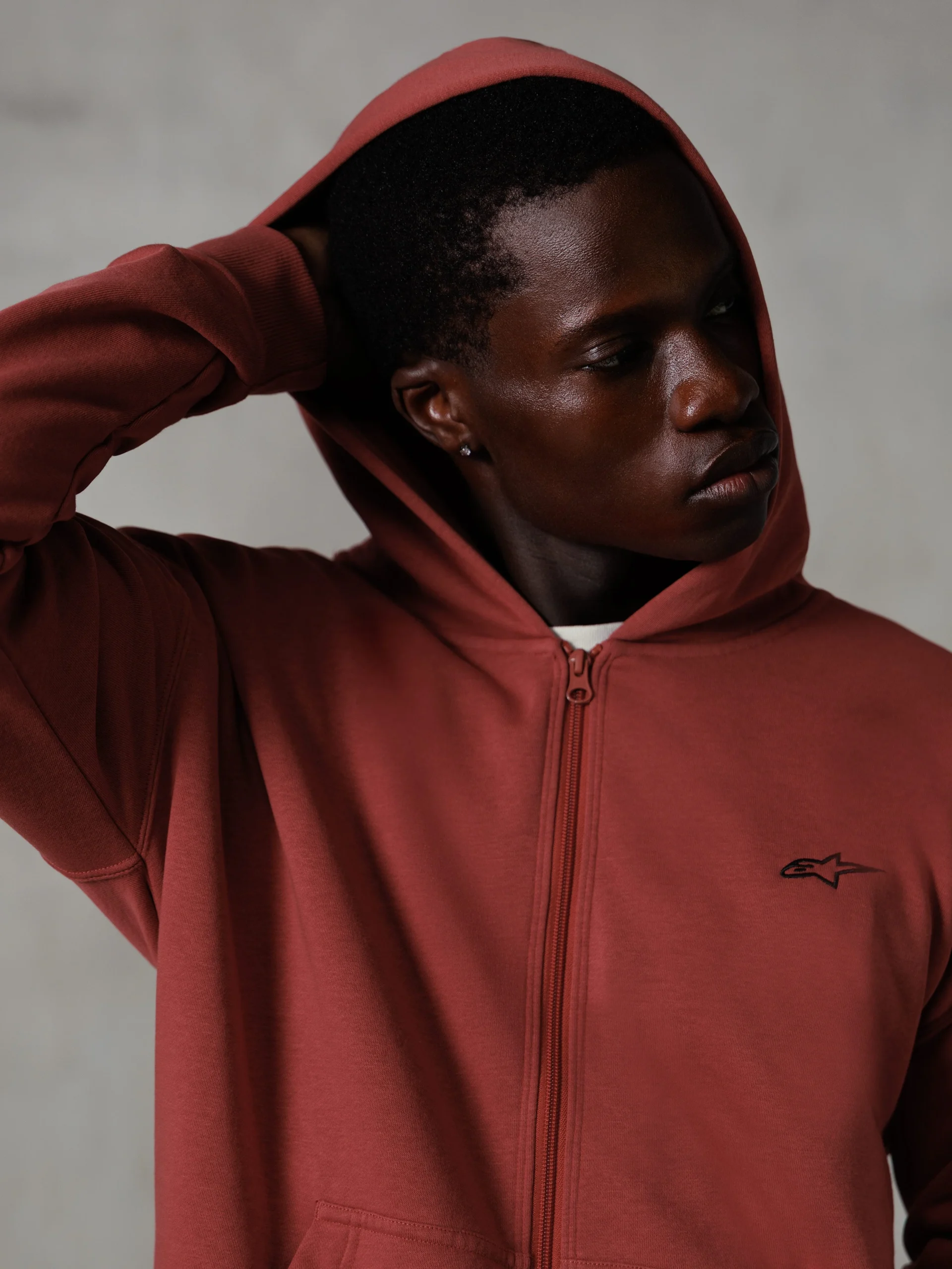 Sudadera Con Capucha Y Cremallera Essentials Ageless