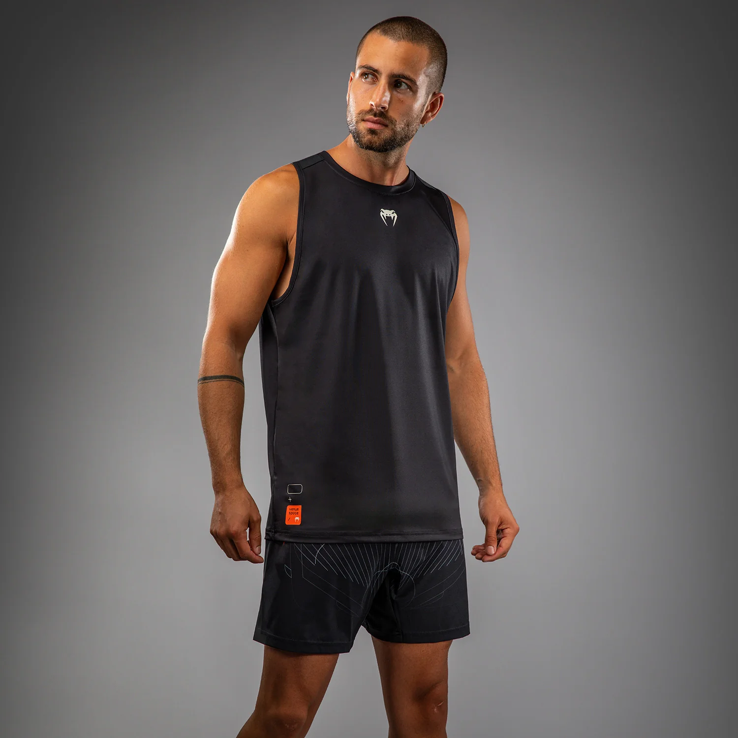Venum Eclipse Dry-Tech Camiseta Sin Mangas – Negro/Marfil - Imagen 3