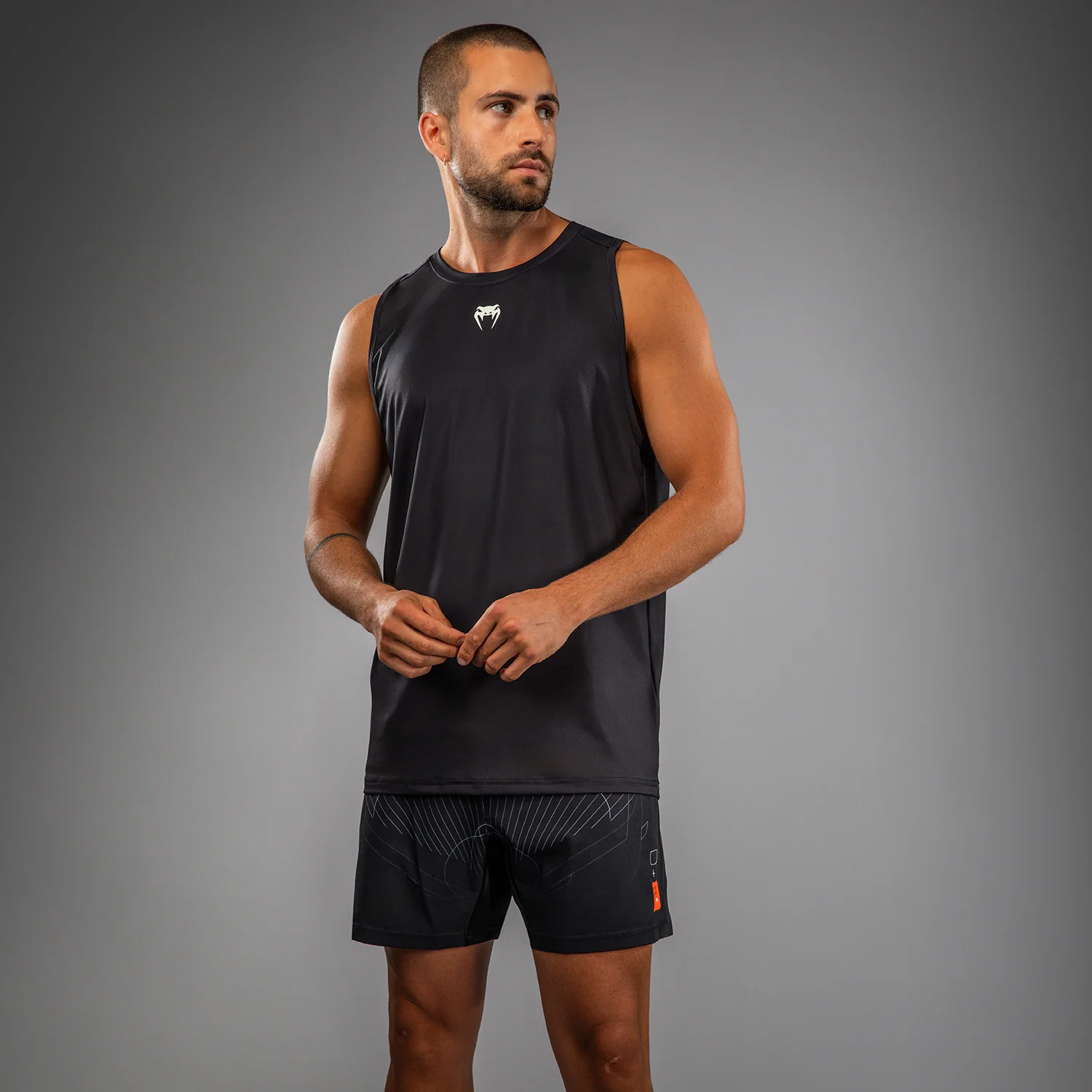 Venum Eclipse Dry-Tech Camiseta Sin Mangas – Negro/Marfil - Imagen 6