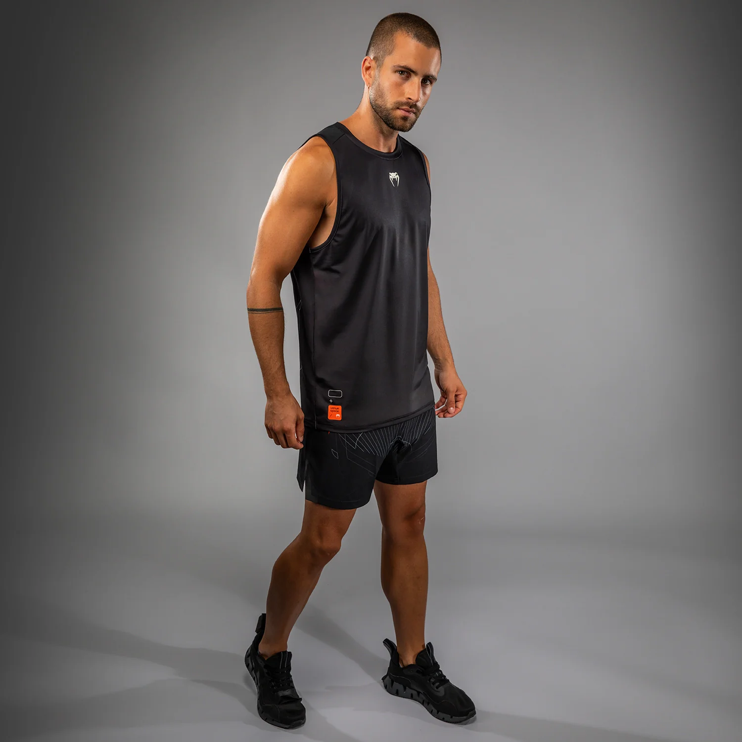 Venum Eclipse Dry-Tech Camiseta Sin Mangas – Negro/Marfil - Imagen 5