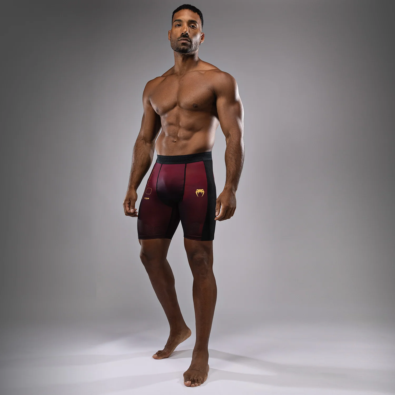 Venum Tactical XT Vale Tudo - Negro/Burdeos/Oro - Imagen 8